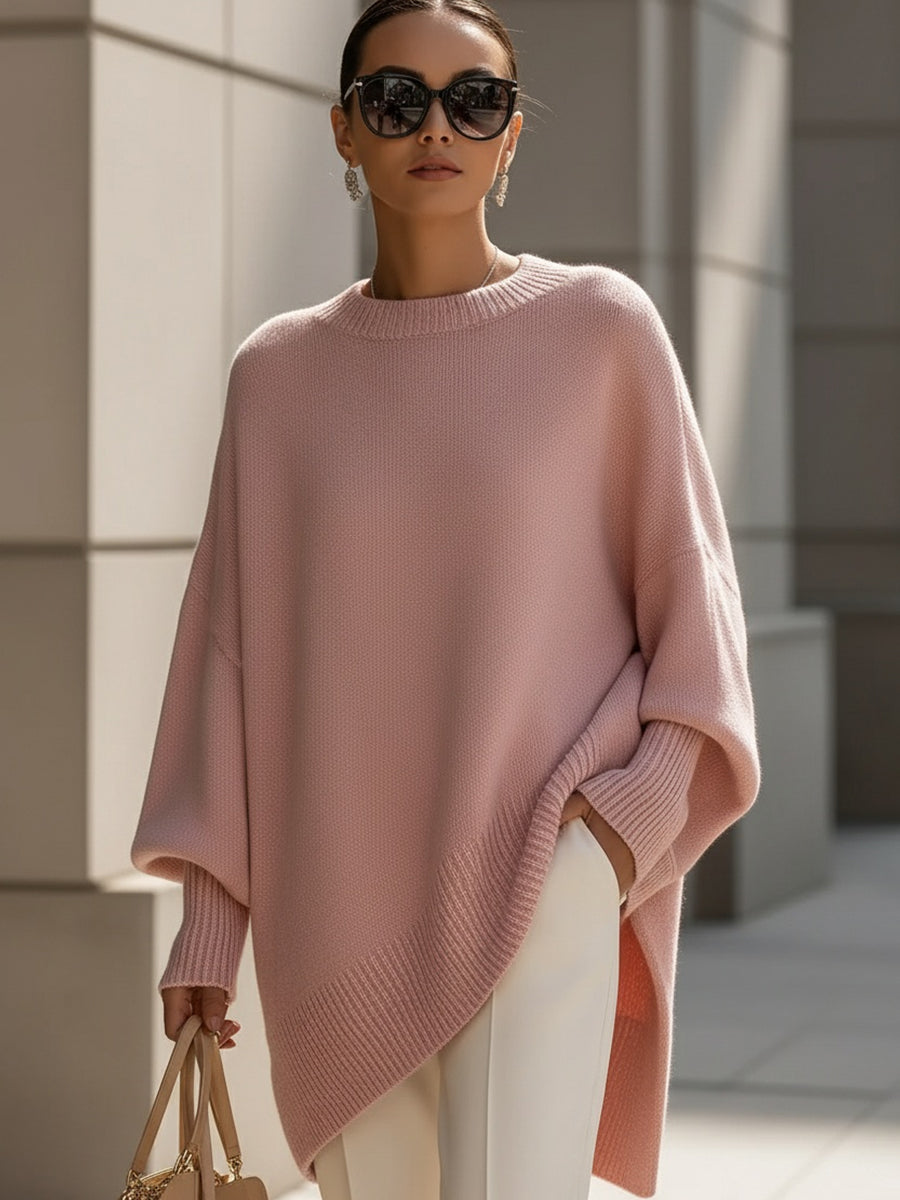 Maglione Poncho Oversize