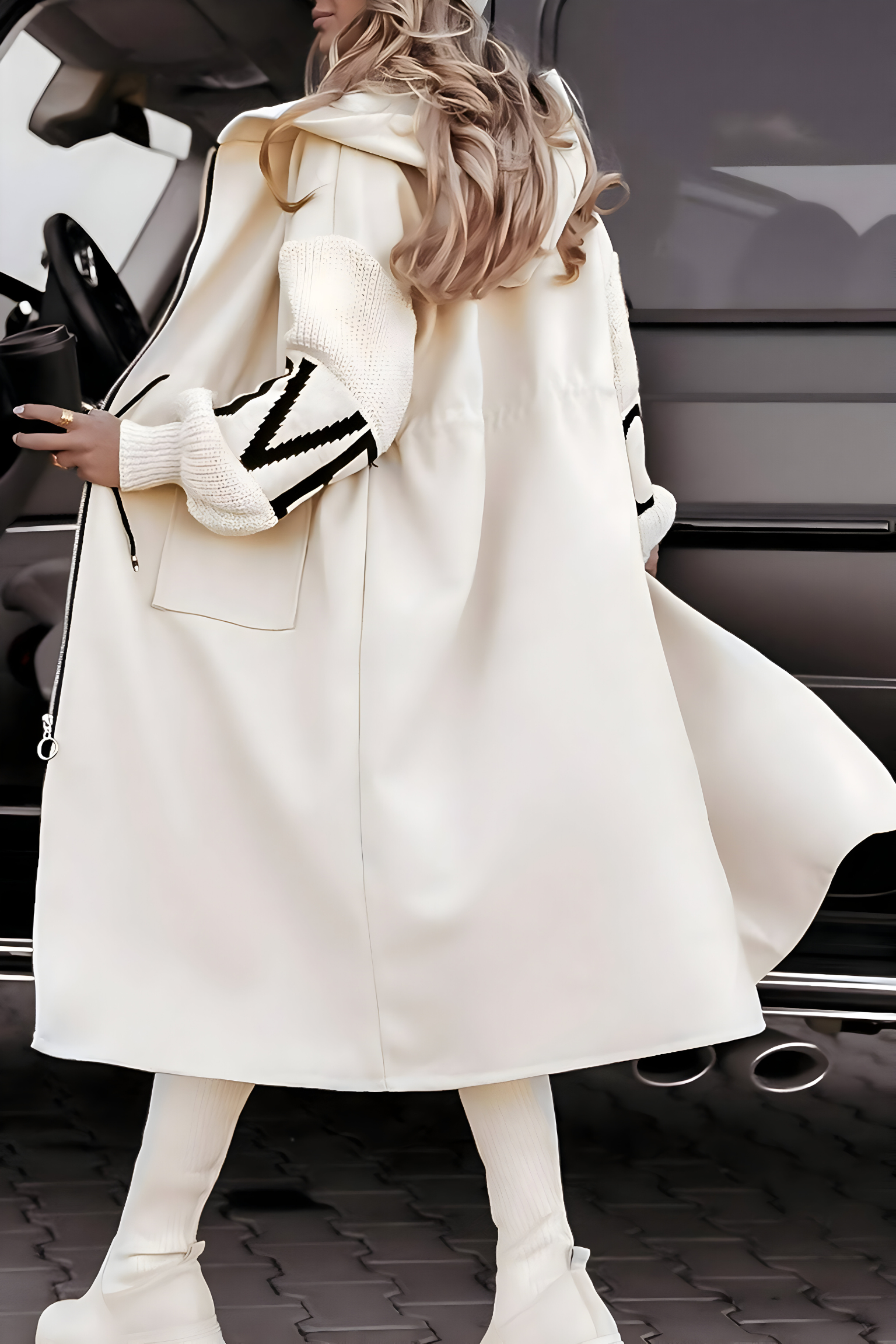 Rosana | Cappotto Elegante con Cappuccio
