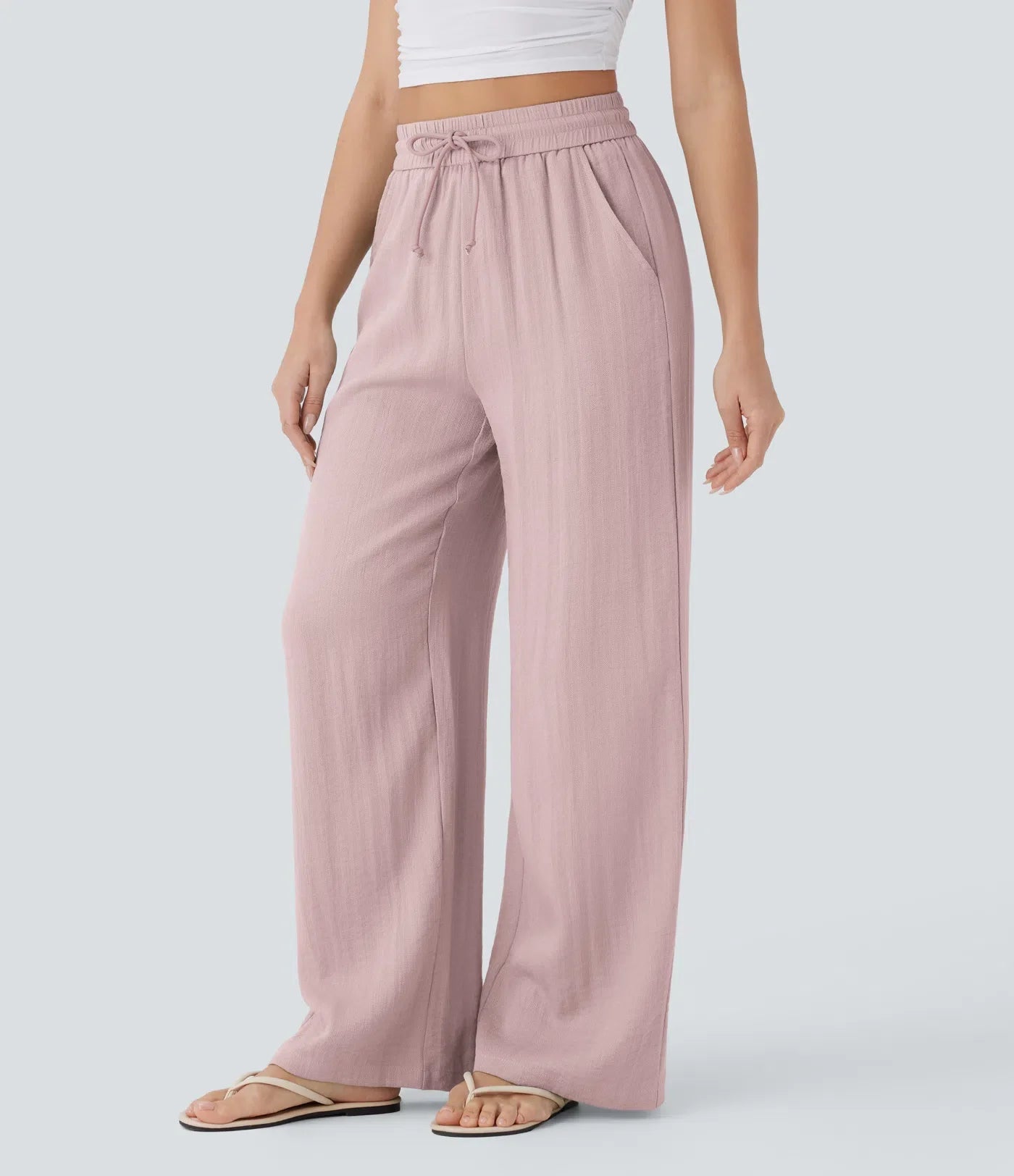 Lisa | Pantaloni in Lino Confortevoli e Leggeri con Pantaloni Eleganti