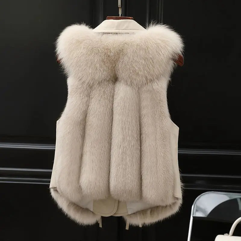 Milagros™ | Gilet elegante in pelle