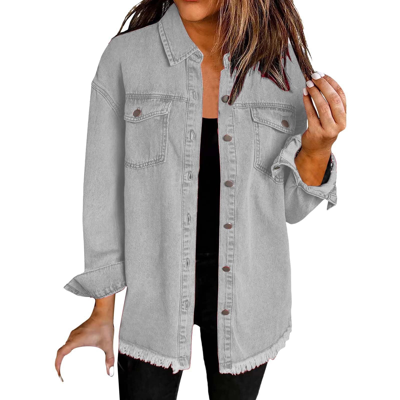 KATJA | Giacca Jeans Classica da Giorno