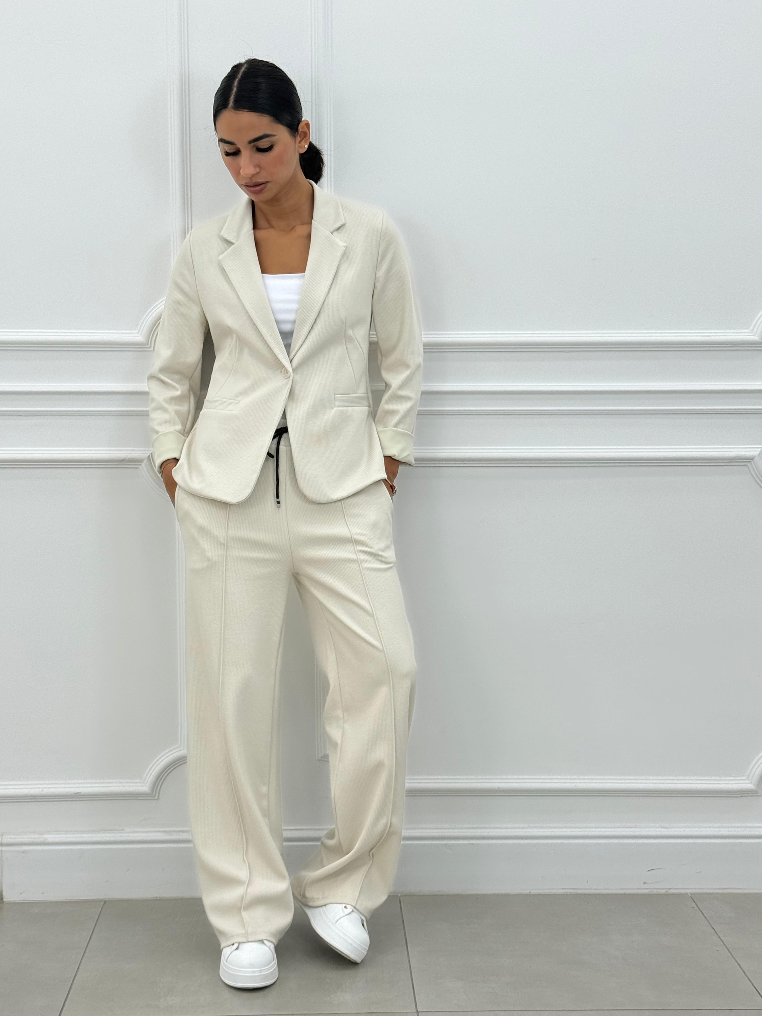 Sofia – Completo 2 Pezzi con Blazer e Pantalone Lungo