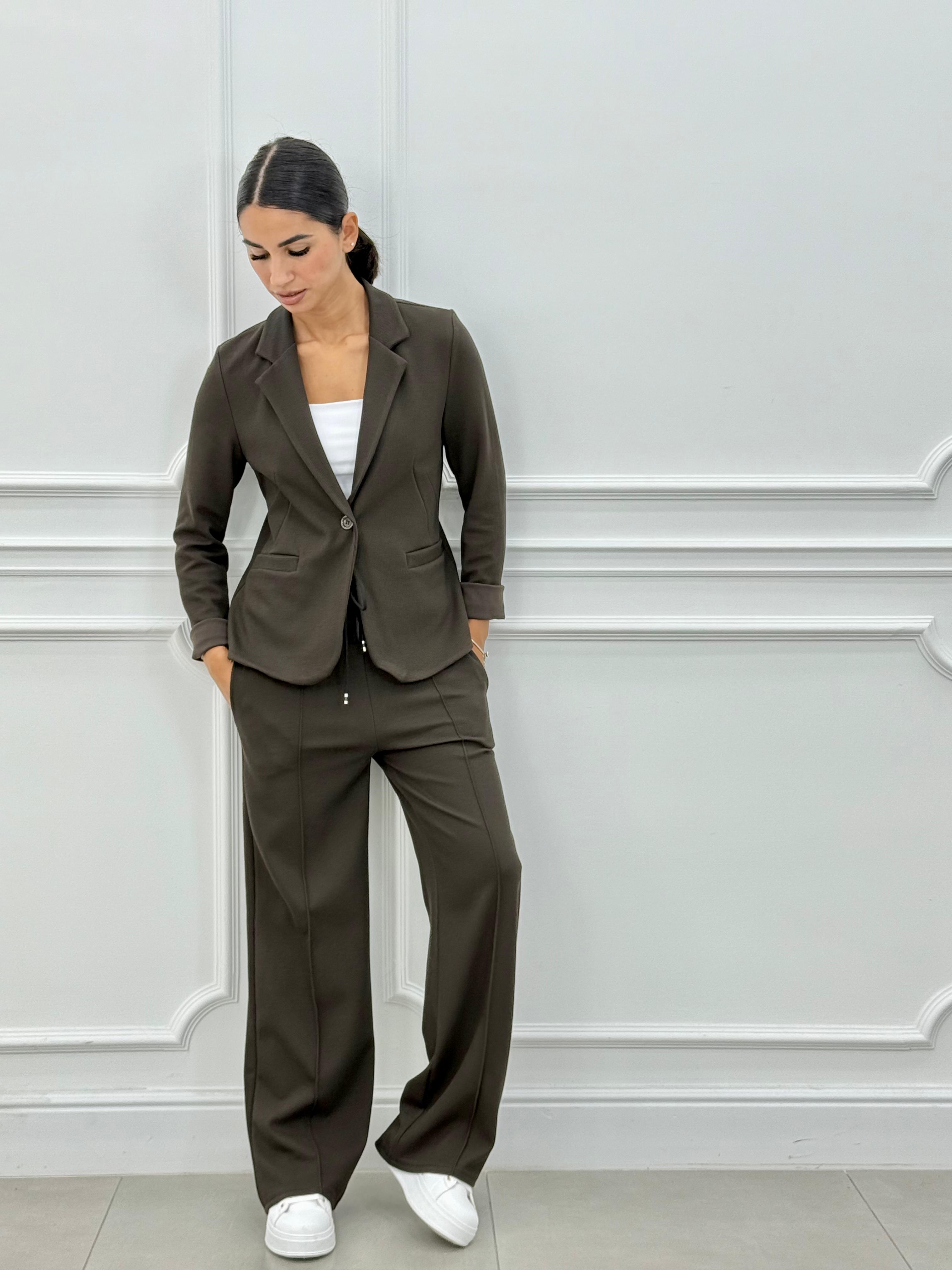 Sofia – Completo 2 Pezzi con Blazer e Pantalone Lungo