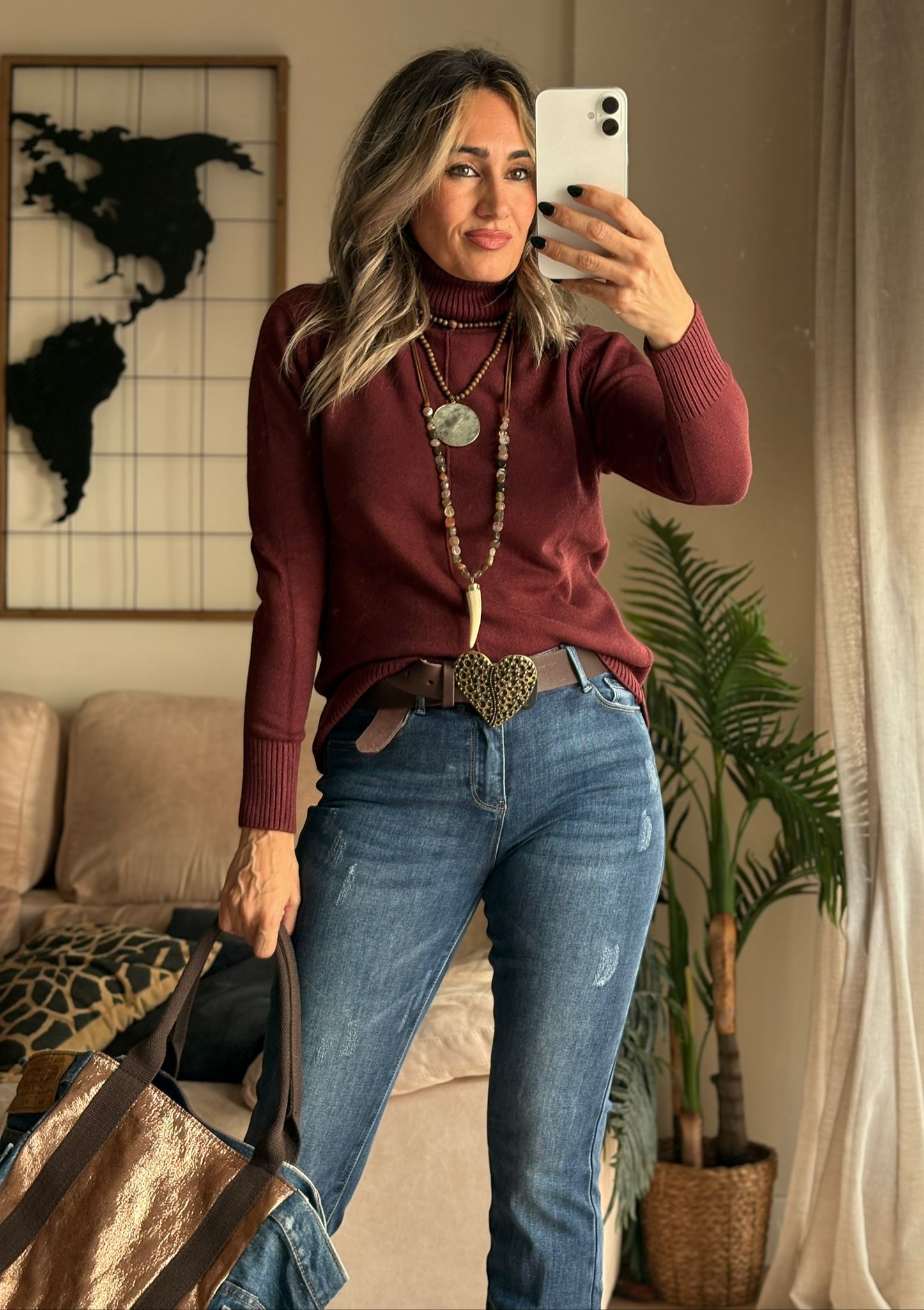 Giovanna – Pantalone Flared con Effetto Snellente e Comfort Stretch