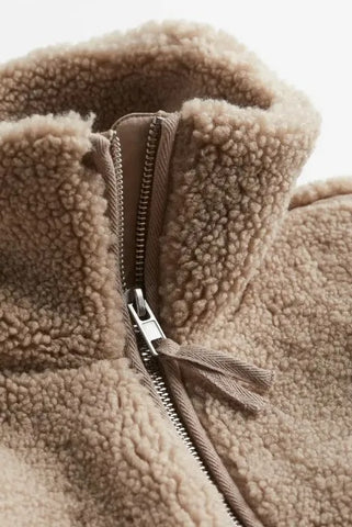 KAJA – Cappotto in Morbido Teddy