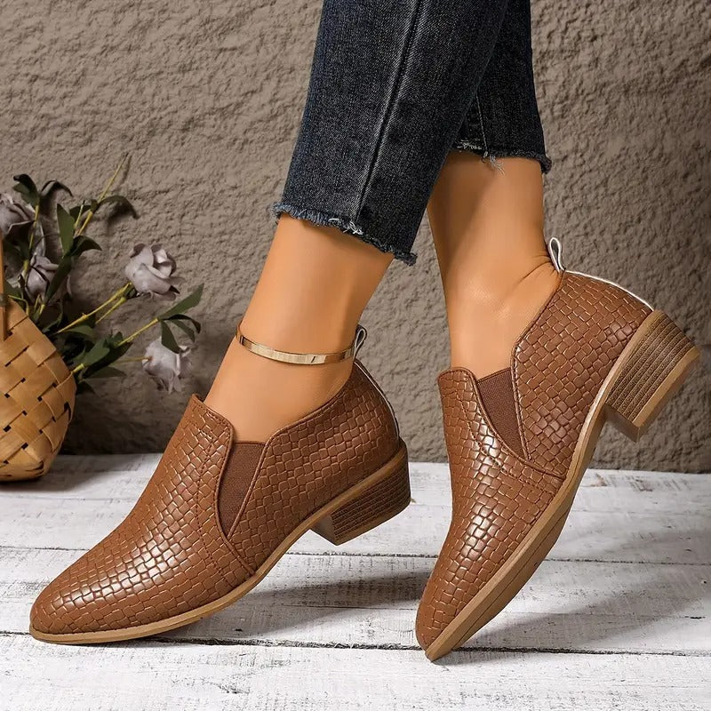 Alexandra - Scarpe Oxford Ortopediche in Pelle⏐Edizione Premium