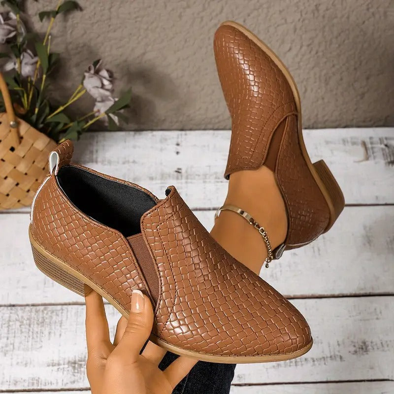 Alexandra - Scarpe Oxford Ortopediche in Pelle⏐Edizione Premium