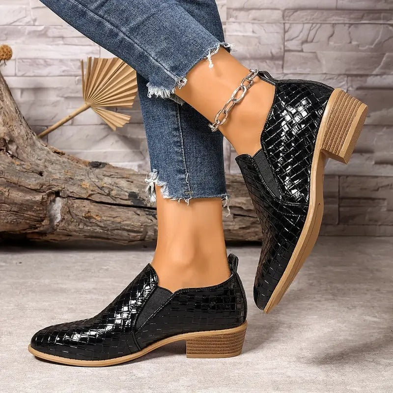 Alexandra - Scarpe Oxford Ortopediche in Pelle⏐Edizione Premium