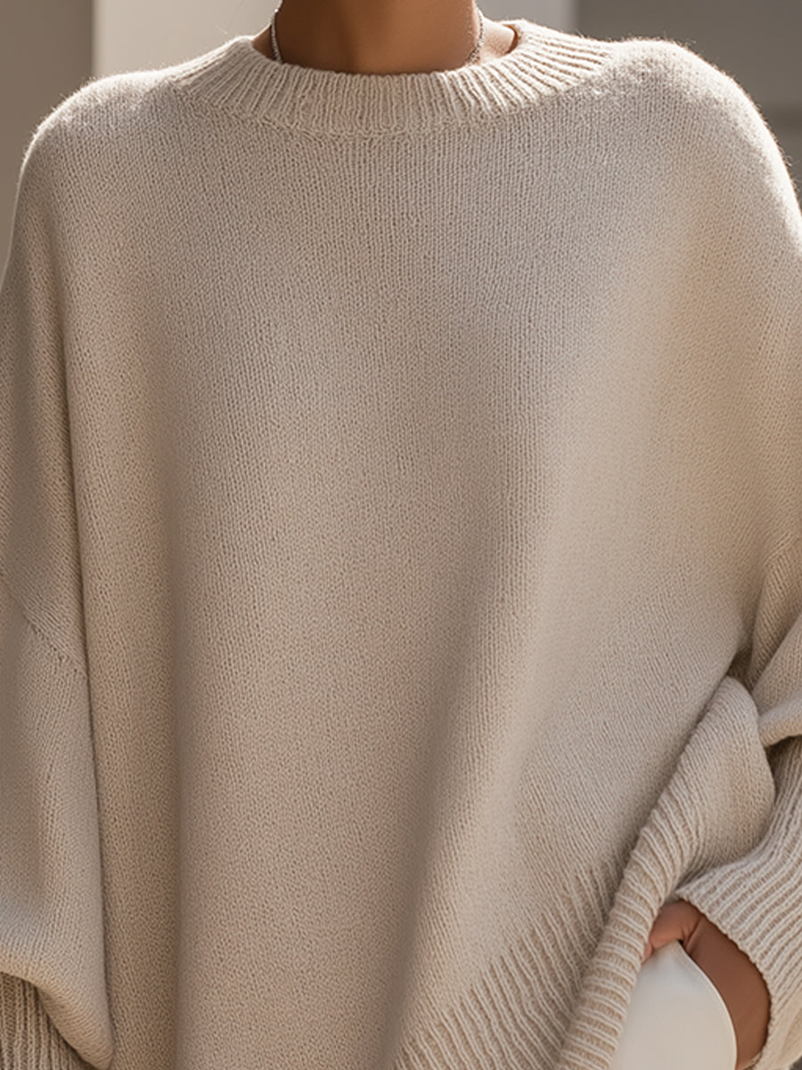 Maglione Poncho Oversize