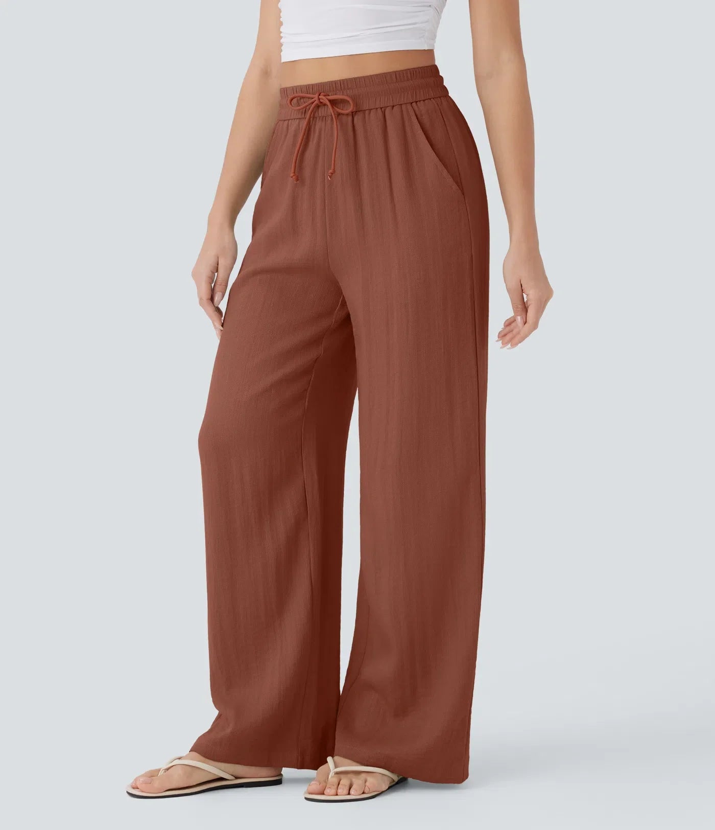 Lisa | Pantaloni in Lino Confortevoli e Leggeri con Pantaloni Eleganti
