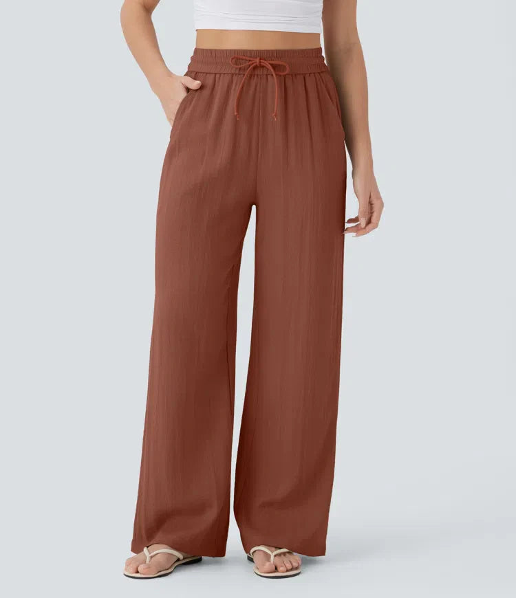 Lisa | Pantaloni in Lino Confortevoli e Leggeri con Pantaloni Eleganti