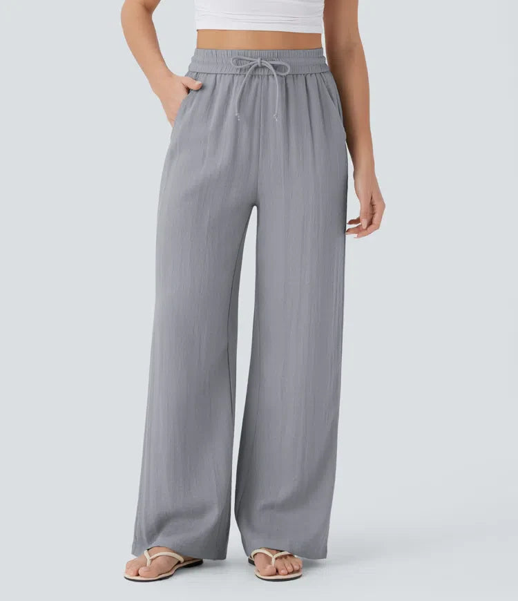 Lisa | Pantaloni in Lino Confortevoli e Leggeri con Pantaloni Eleganti