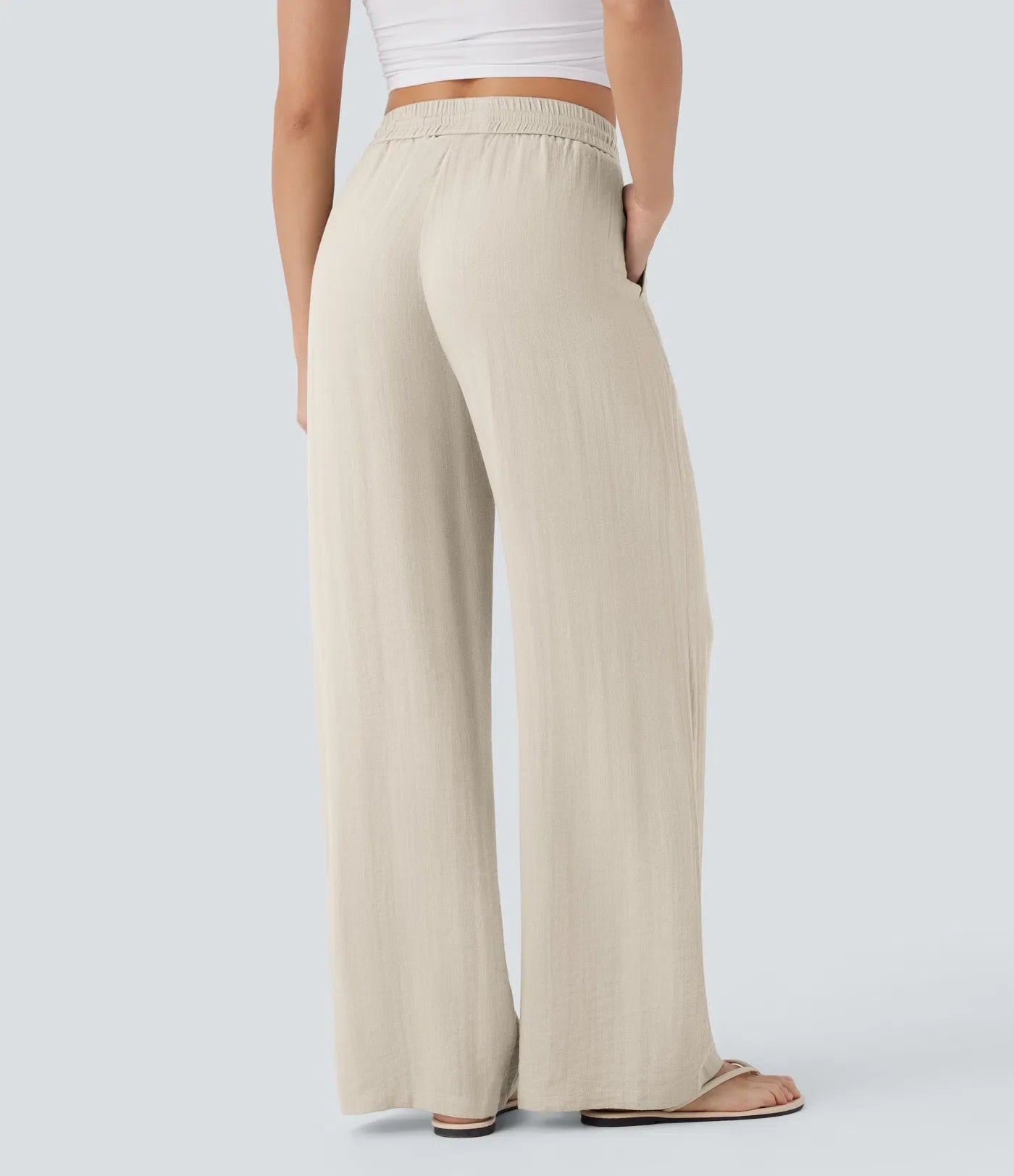 Lisa | Pantaloni in Lino Confortevoli e Leggeri con Pantaloni Eleganti