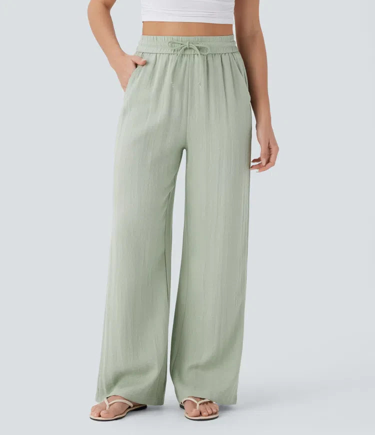 Lisa | Pantaloni in Lino Confortevoli e Leggeri con Pantaloni Eleganti