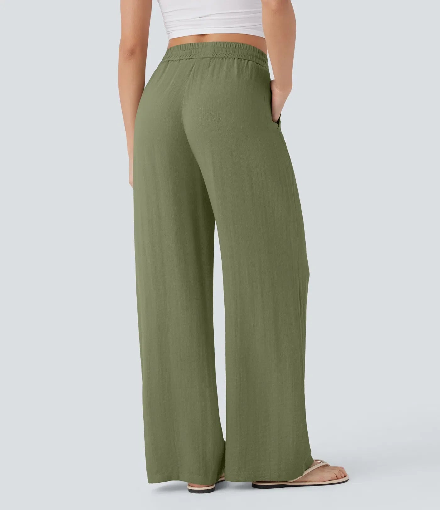 Lisa | Pantaloni in Lino Confortevoli e Leggeri con Pantaloni Eleganti