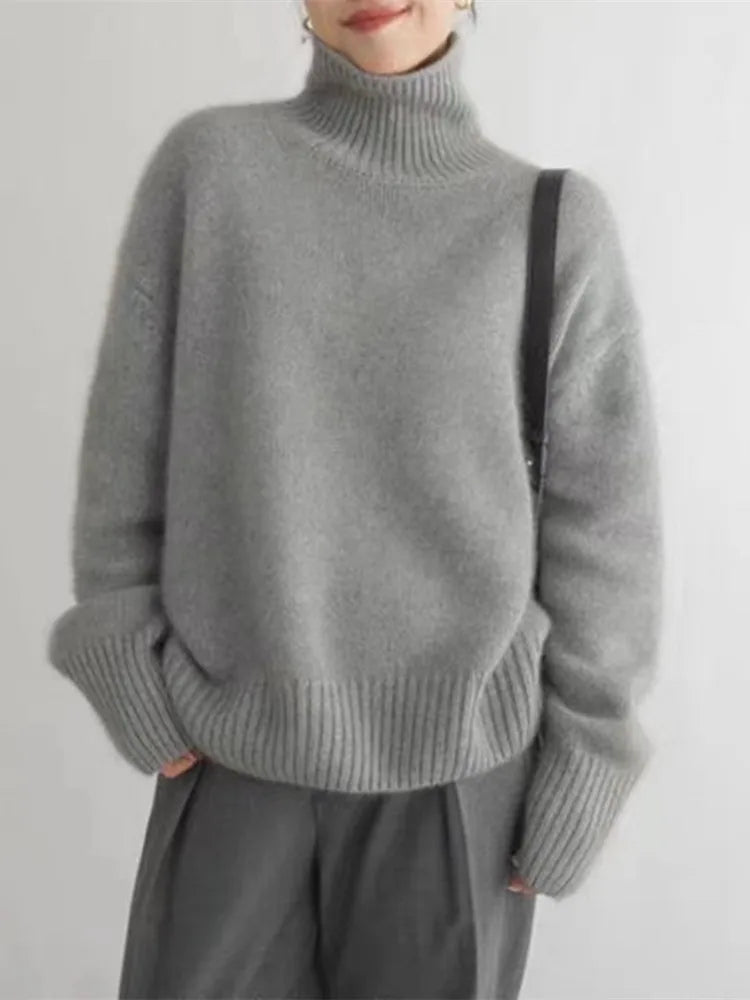 Isabella - Collo alto in cashmere