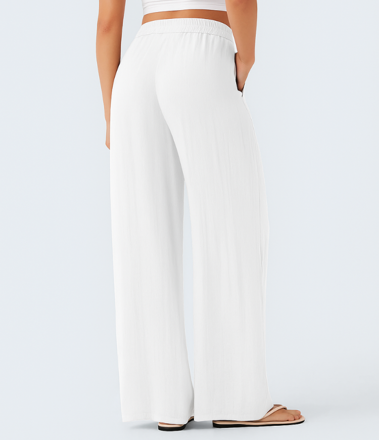 Lisa | Pantaloni in Lino Confortevoli e Leggeri con Pantaloni Eleganti