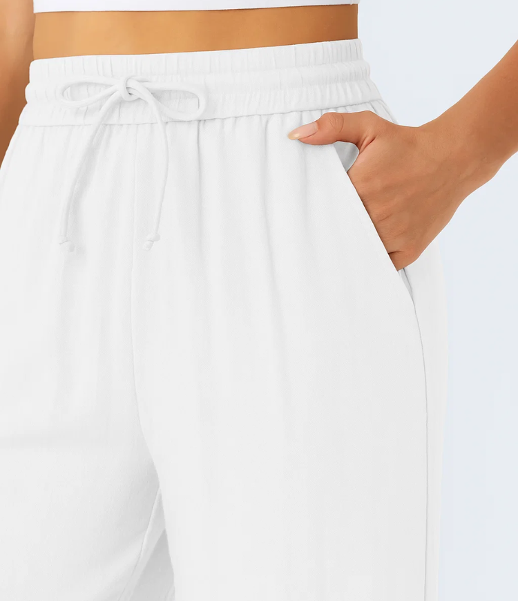 Lisa | Pantaloni in Lino Confortevoli e Leggeri con Pantaloni Eleganti