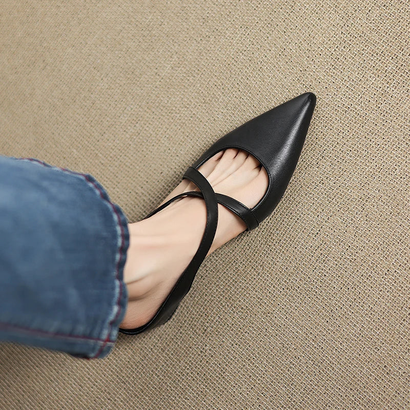 Mule in Vera Pelle Helene