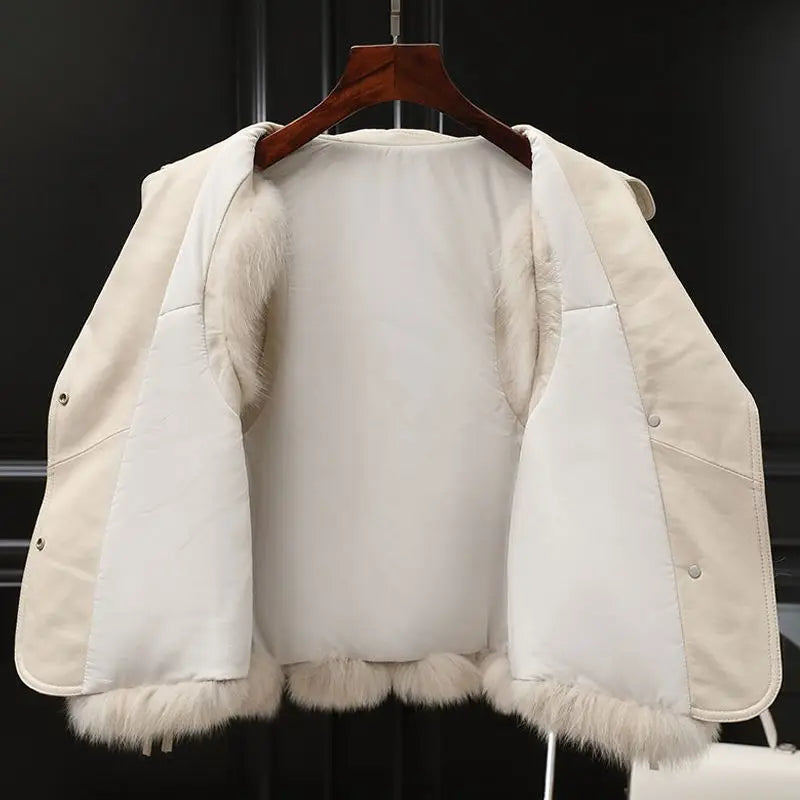 Milagros™ | Gilet elegante in pelle