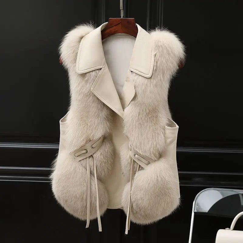 Milagros™ | Gilet elegante in pelle
