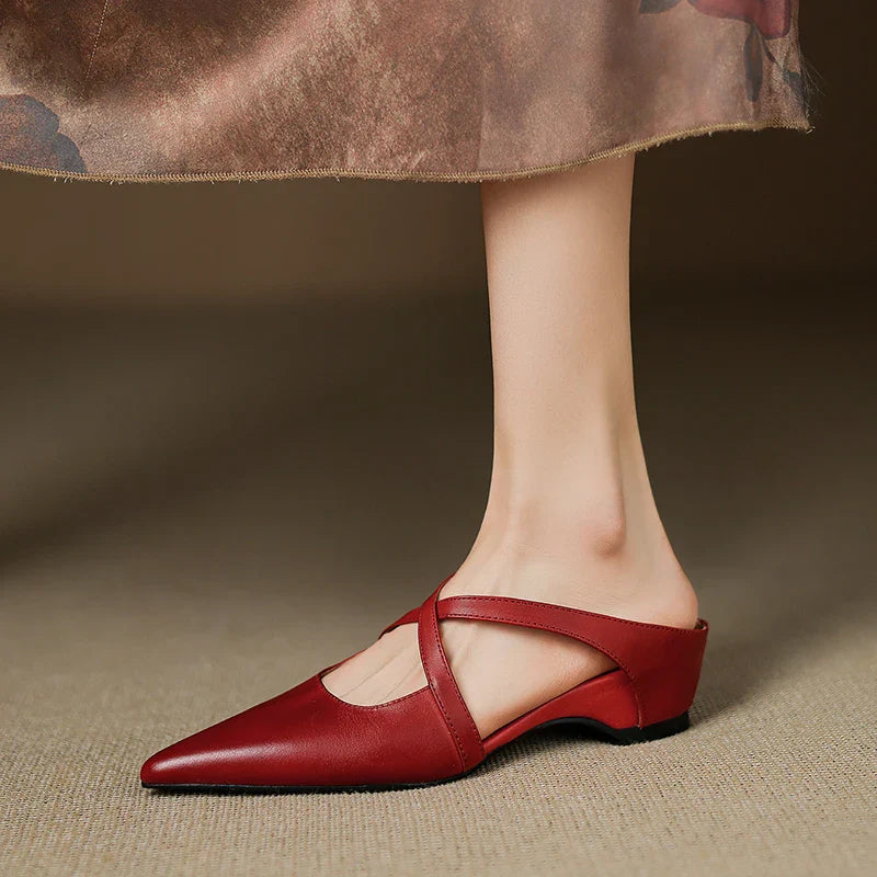 Mule in Vera Pelle Helene