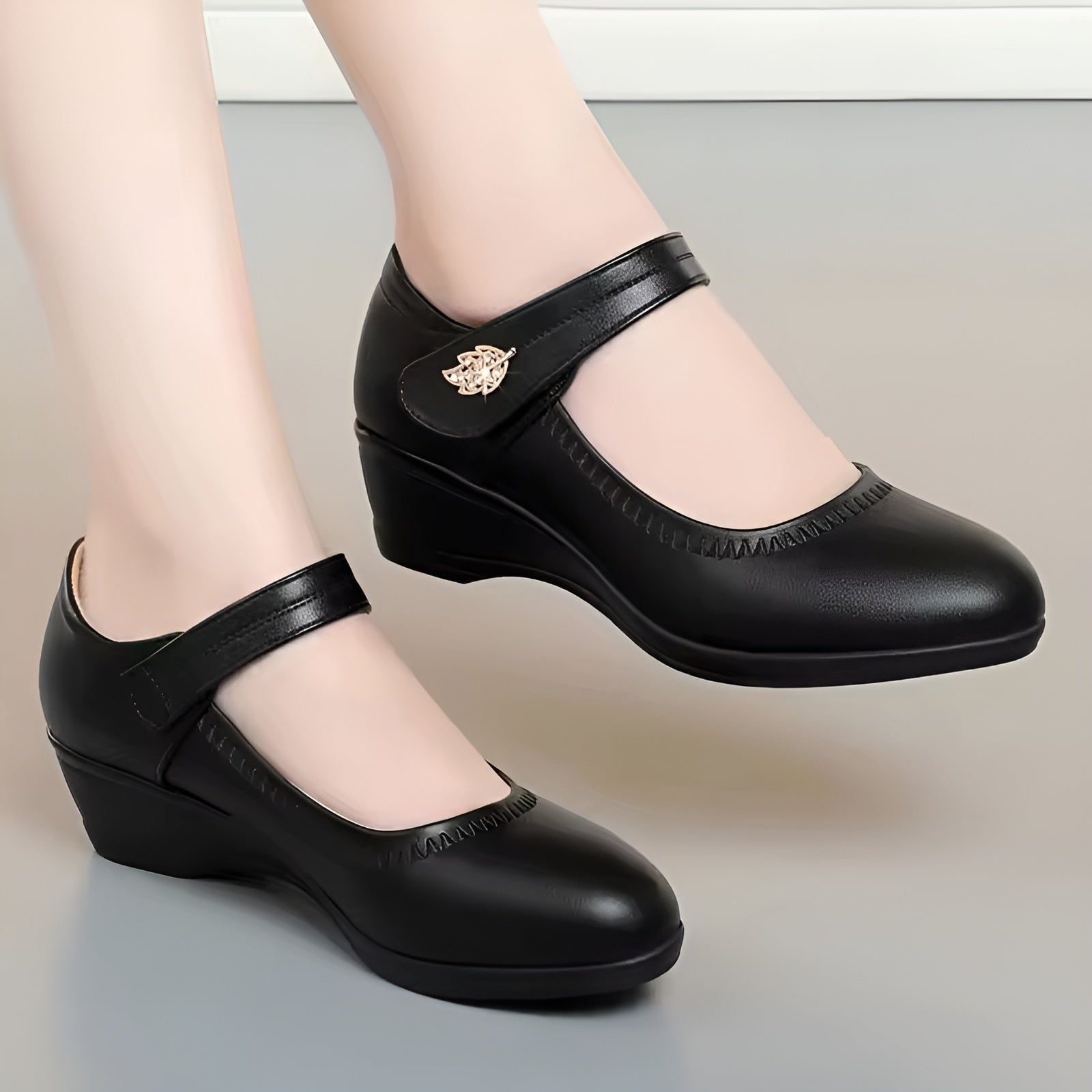 Élina-Rose™ | Scarpe Morbide in Pelle PU