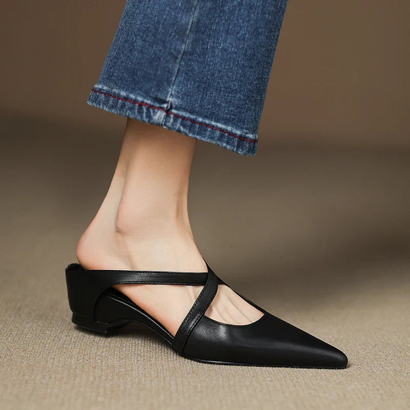 Mule in Vera Pelle Helene
