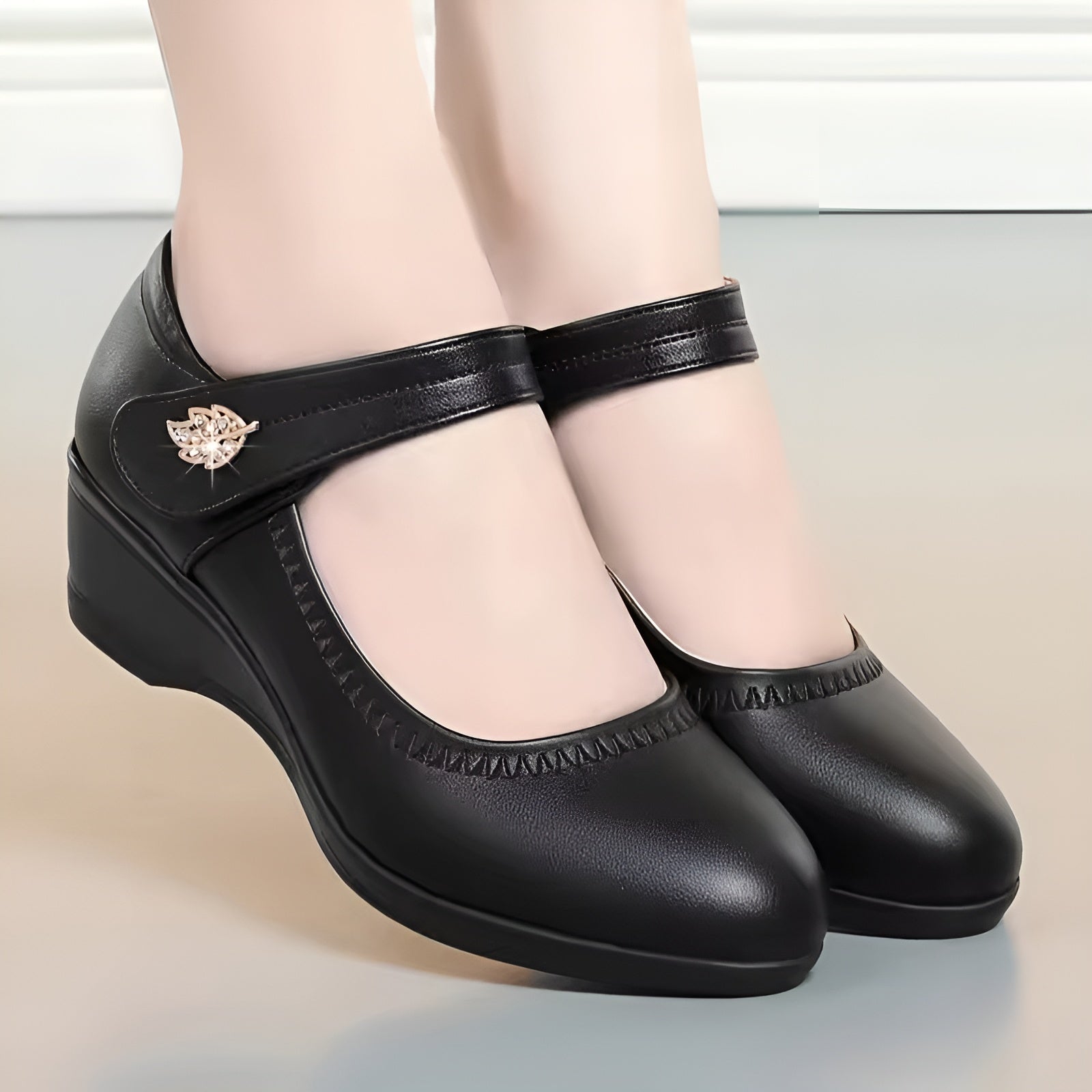 Élina-Rose™ | Scarpe Morbide in Pelle PU