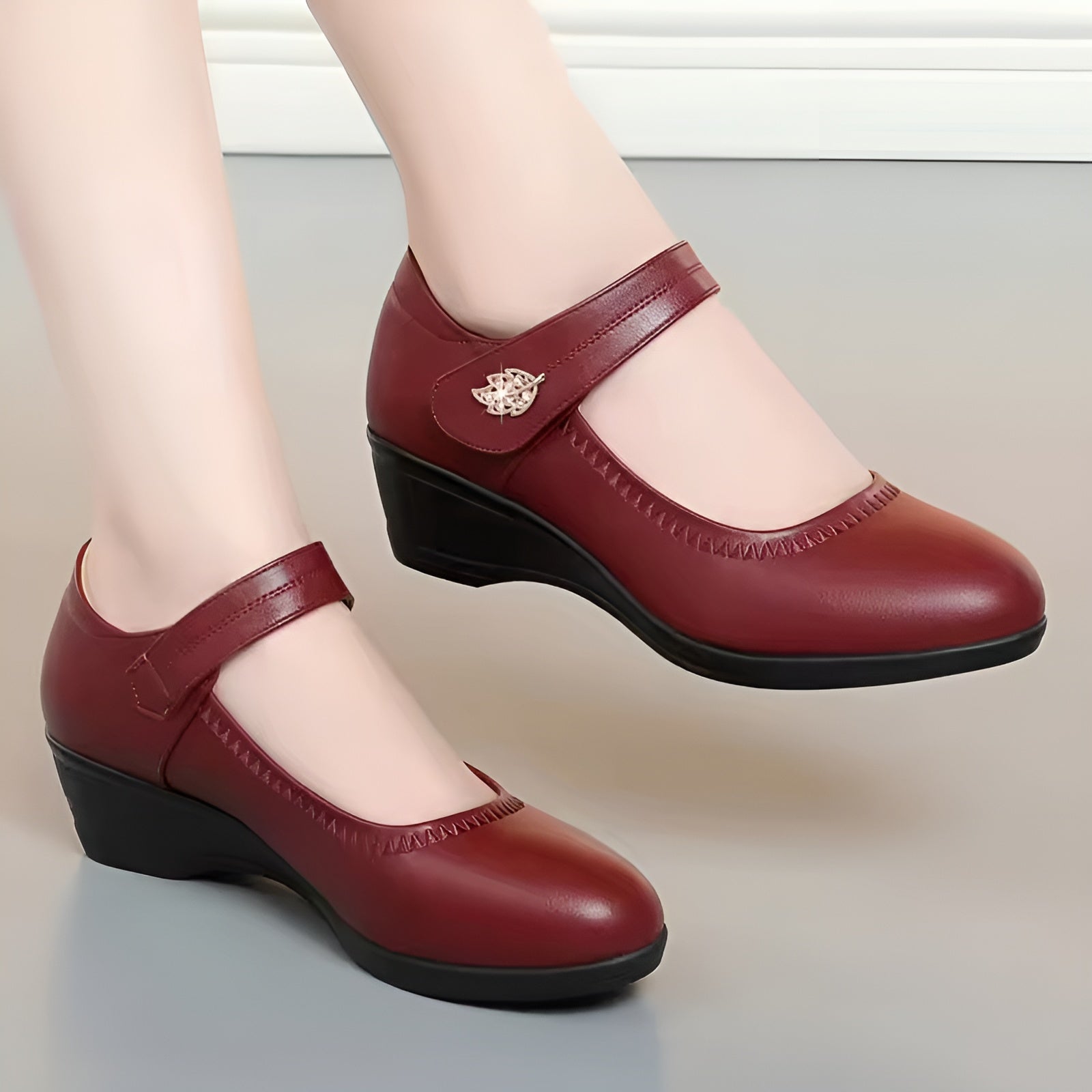 Élina-Rose™ | Scarpe Morbide in Pelle PU