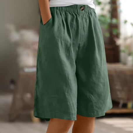 Curini | Pantaloni Corti Casual Ampi