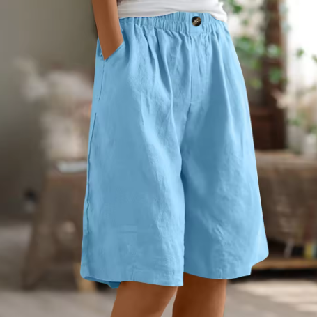 Curini | Pantaloni Corti Casual Ampi