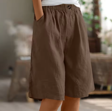 Curini | Pantaloni Corti Casual Ampi