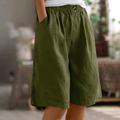 Curini | Pantaloni Corti Casual Ampi