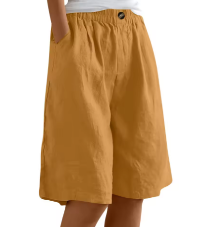 Curini | Pantaloni Corti Casual Ampi