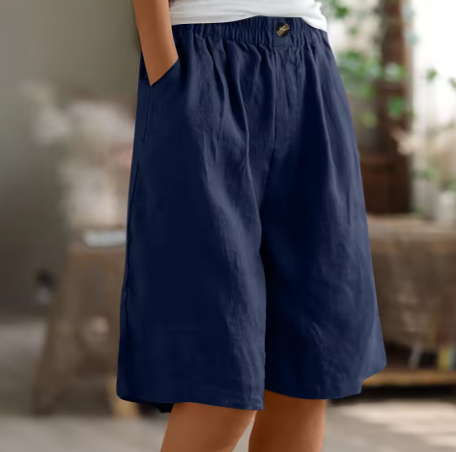 Curini | Pantaloni Corti Casual Ampi