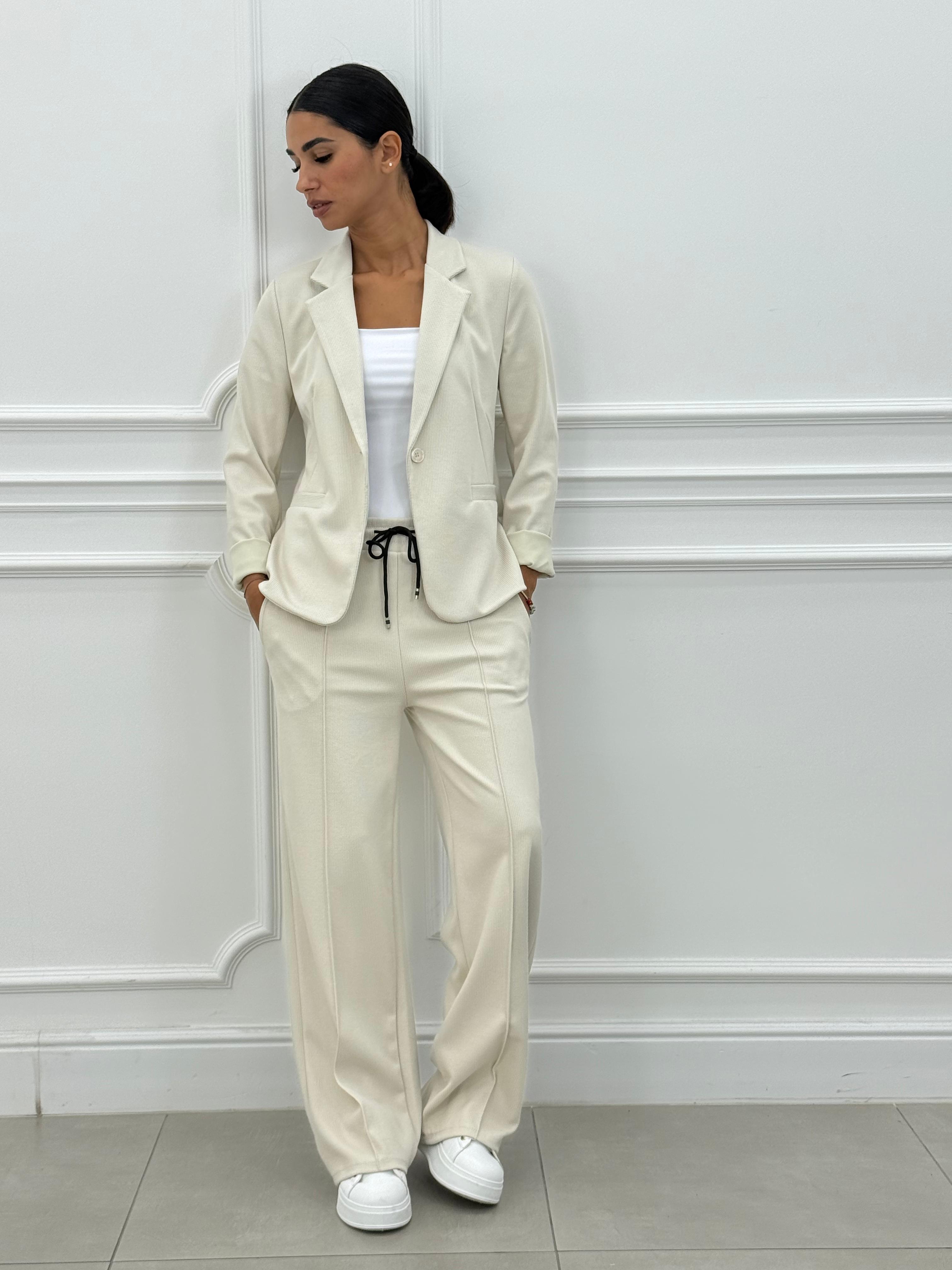 Sofia – Completo 2 Pezzi con Blazer e Pantalone Lungo