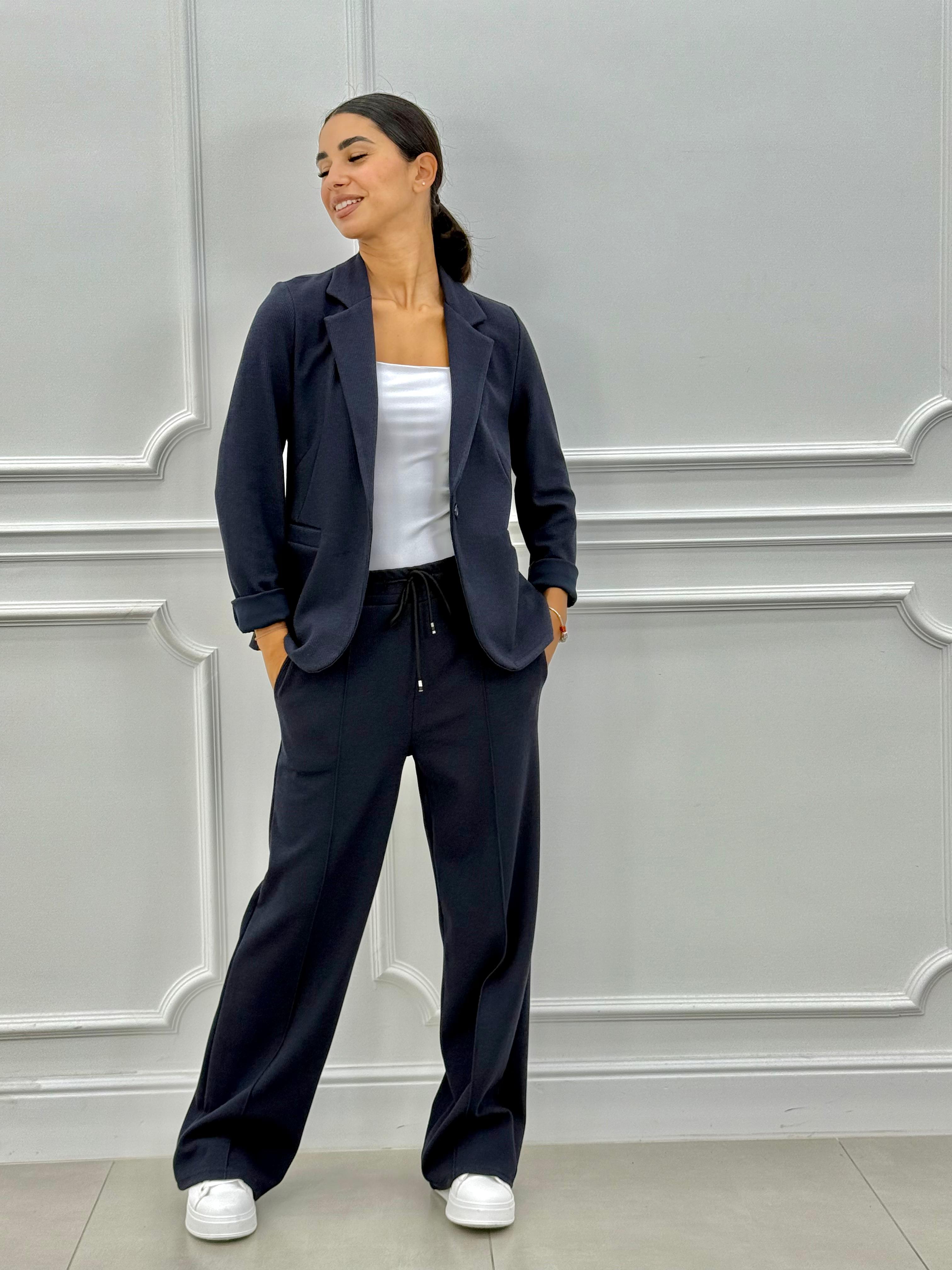Sofia – Completo 2 Pezzi con Blazer e Pantalone Lungo