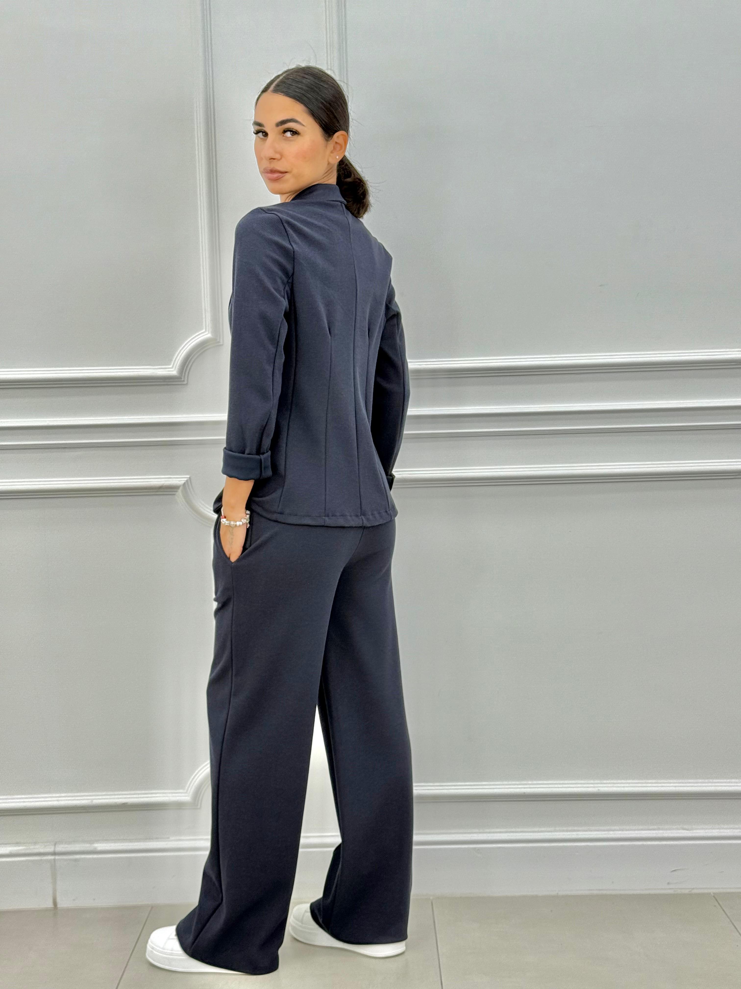 Sofia – Completo 2 Pezzi con Blazer e Pantalone Lungo