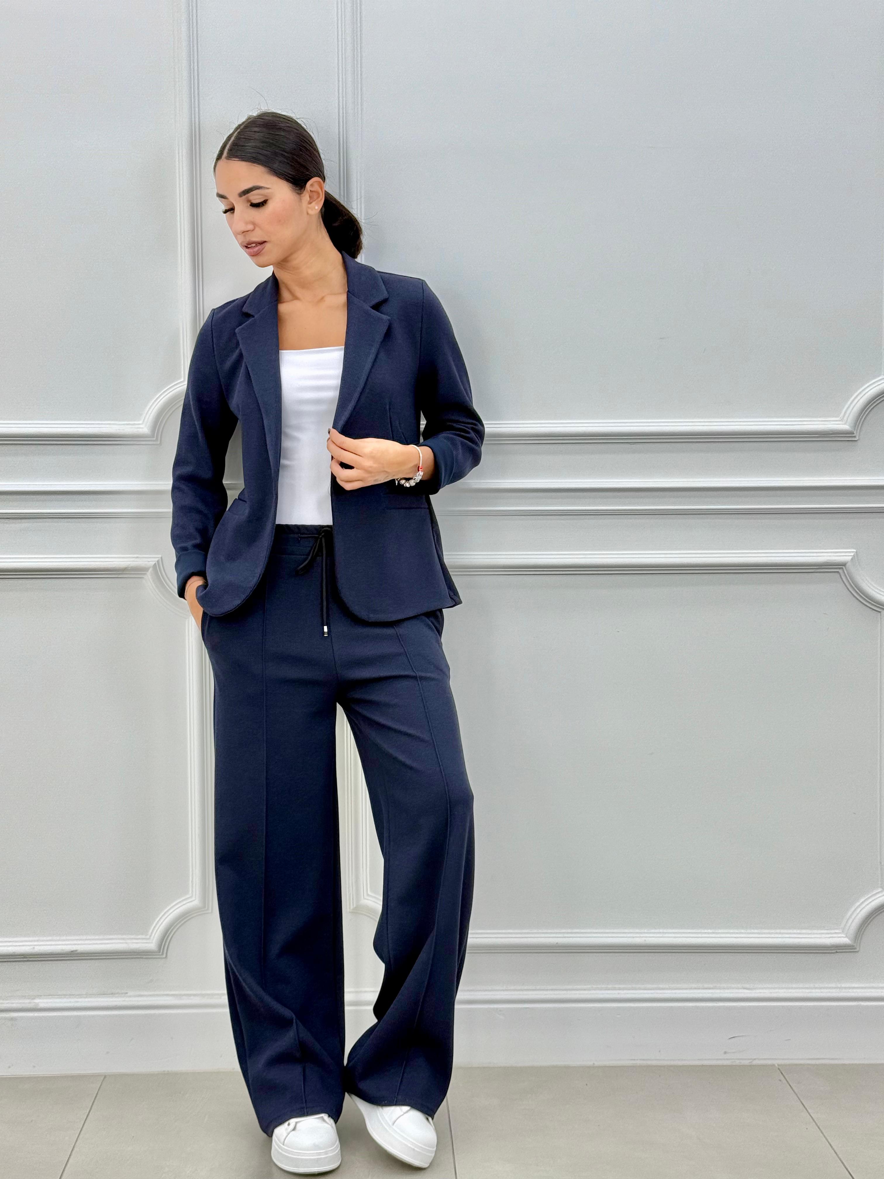 Sofia – Completo 2 Pezzi con Blazer e Pantalone Lungo