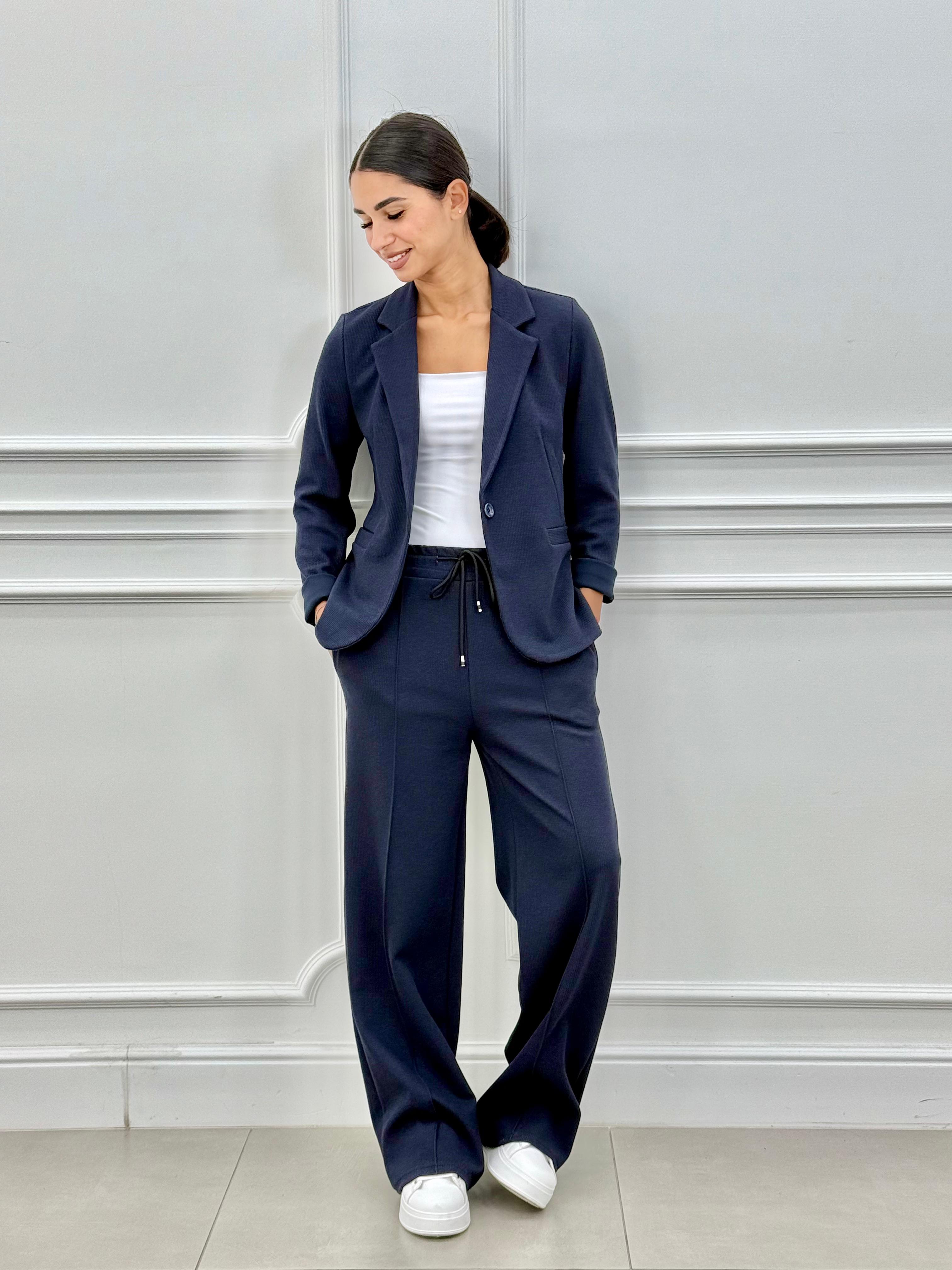 Sofia – Completo 2 Pezzi con Blazer e Pantalone Lungo