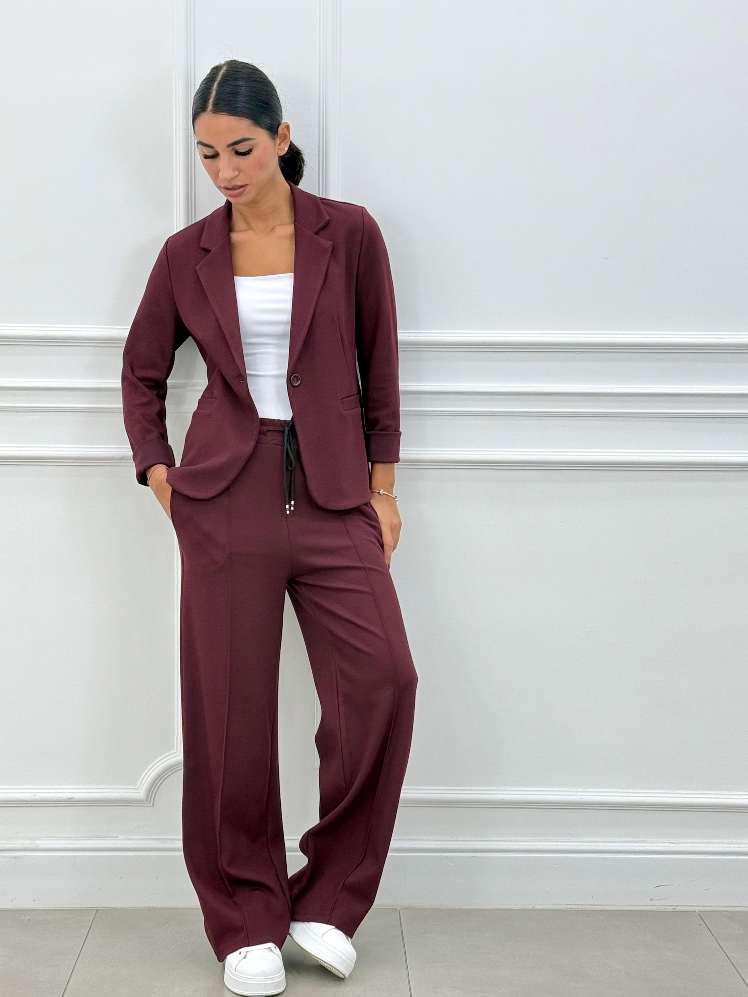 Sofia – Completo 2 Pezzi con Blazer e Pantalone Lungo