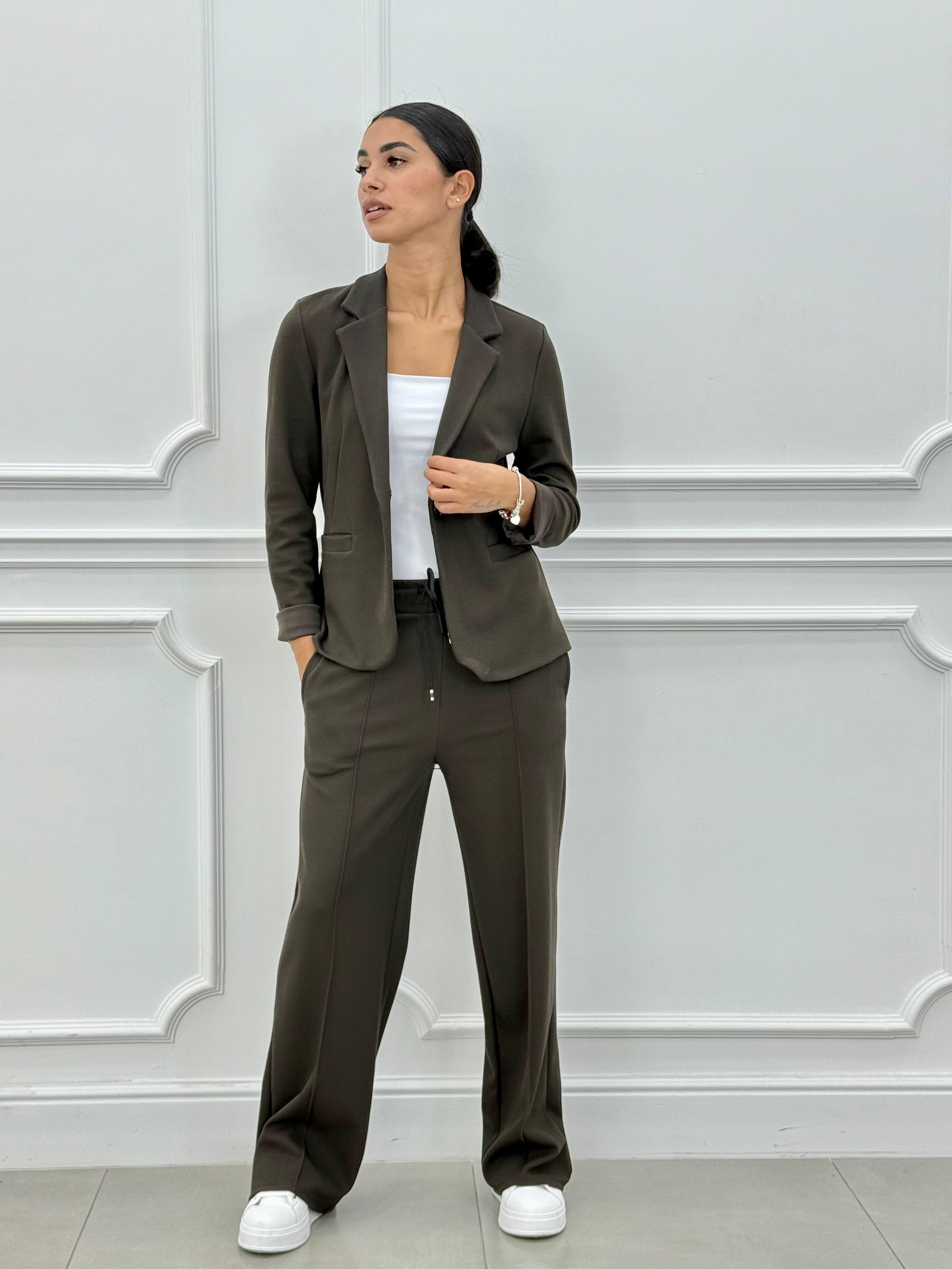 Sofia – Completo 2 Pezzi con Blazer e Pantalone Lungo