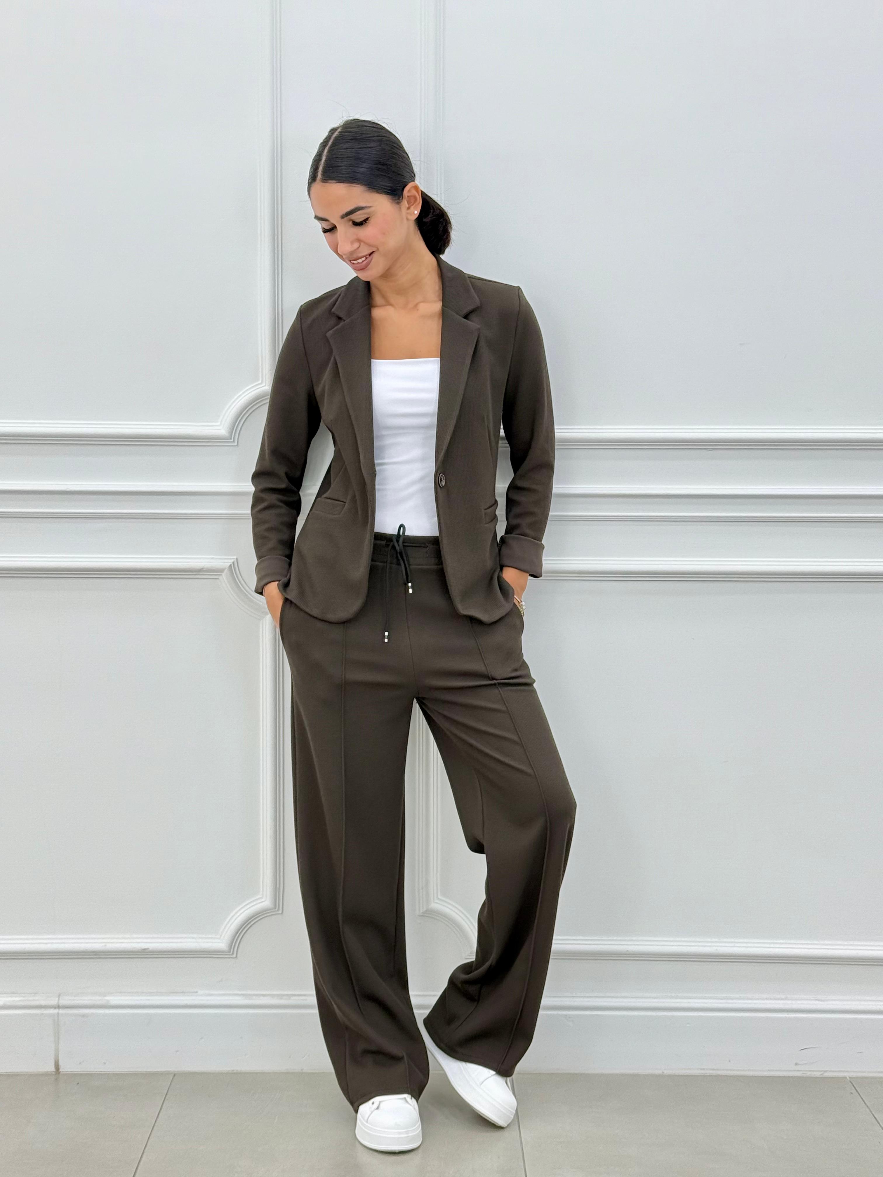 Sofia – Completo 2 Pezzi con Blazer e Pantalone Lungo