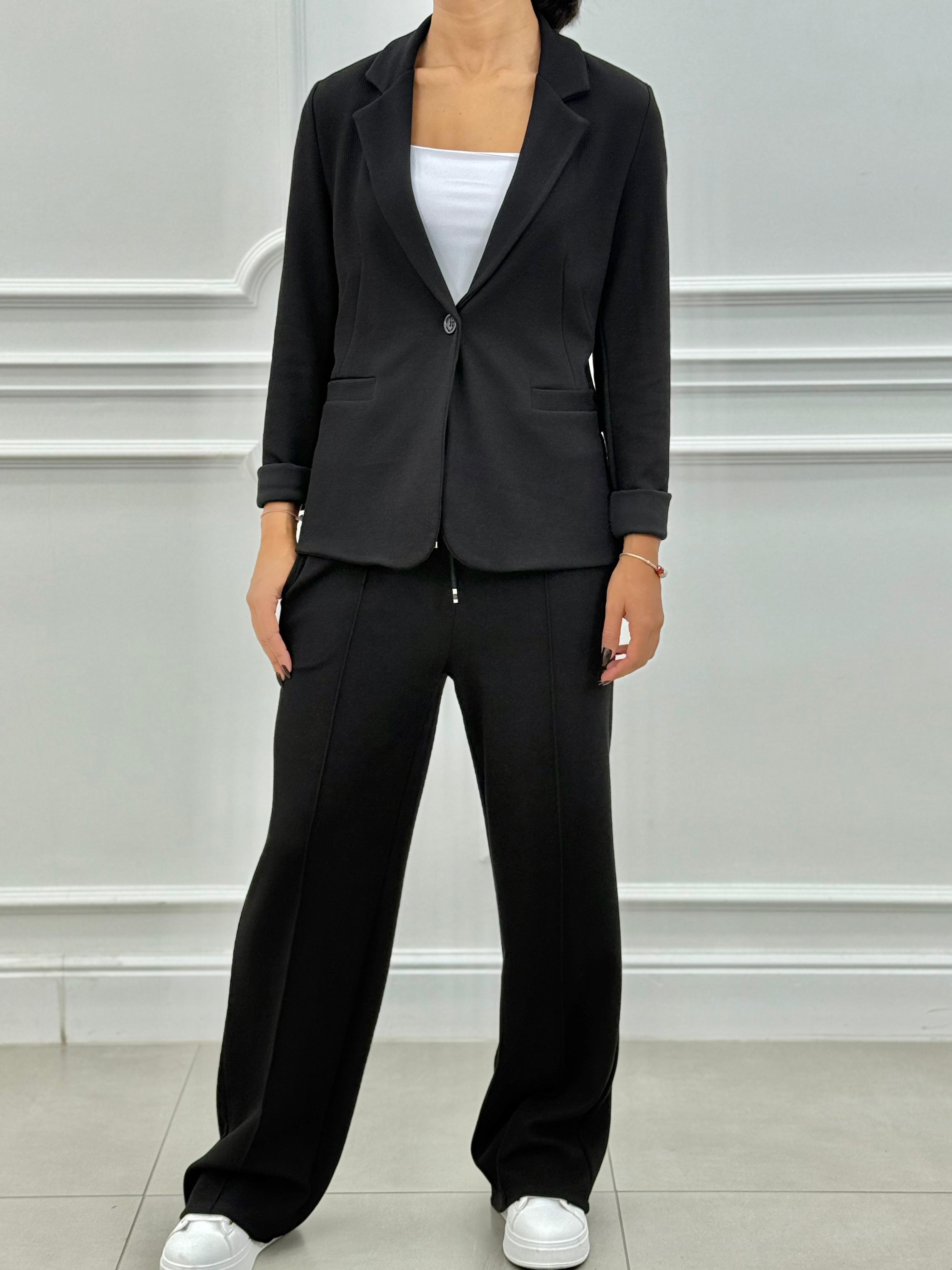 Sofia – Completo 2 Pezzi con Blazer e Pantalone Lungo
