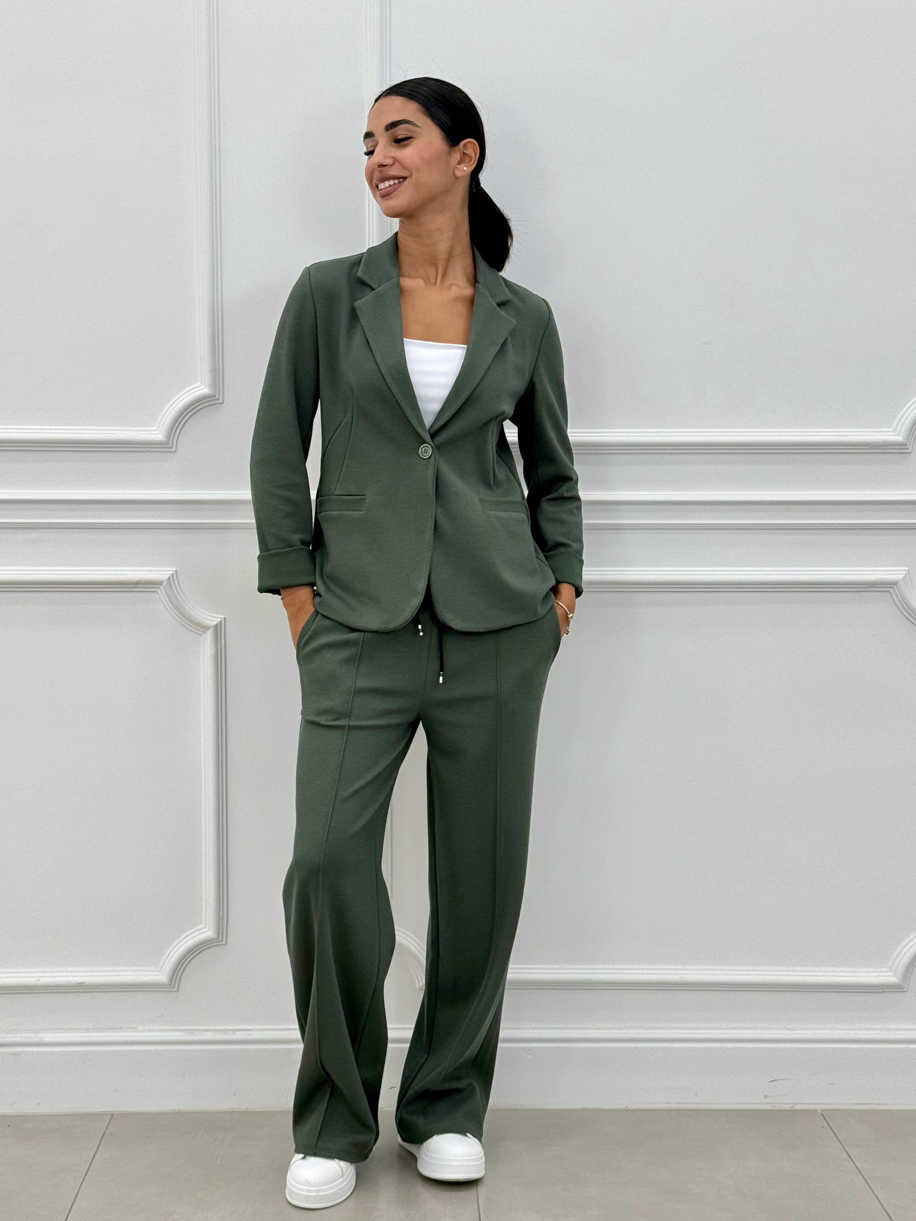Sofia – Completo 2 Pezzi con Blazer e Pantalone Lungo