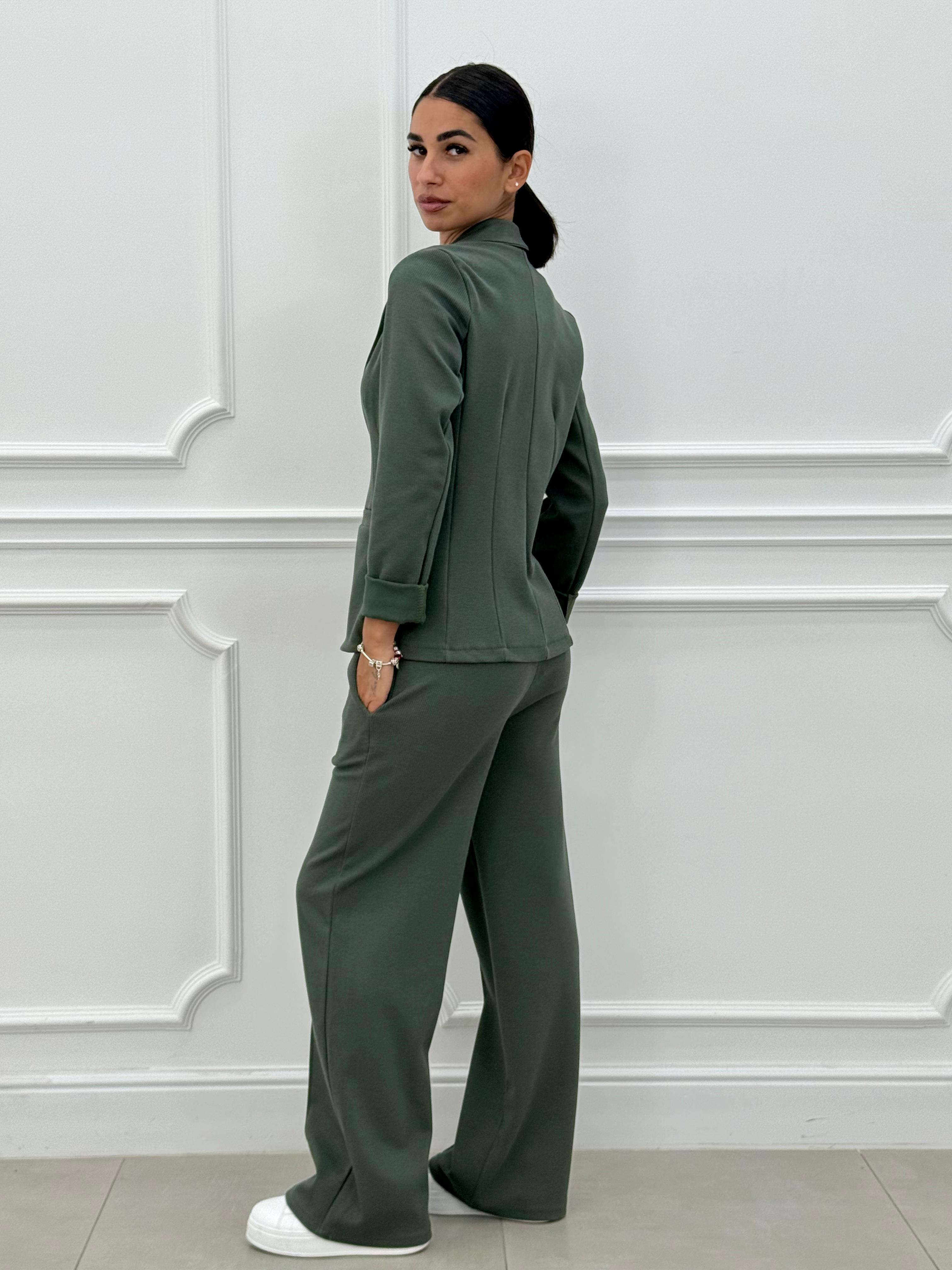 Sofia – Completo 2 Pezzi con Blazer e Pantalone Lungo
