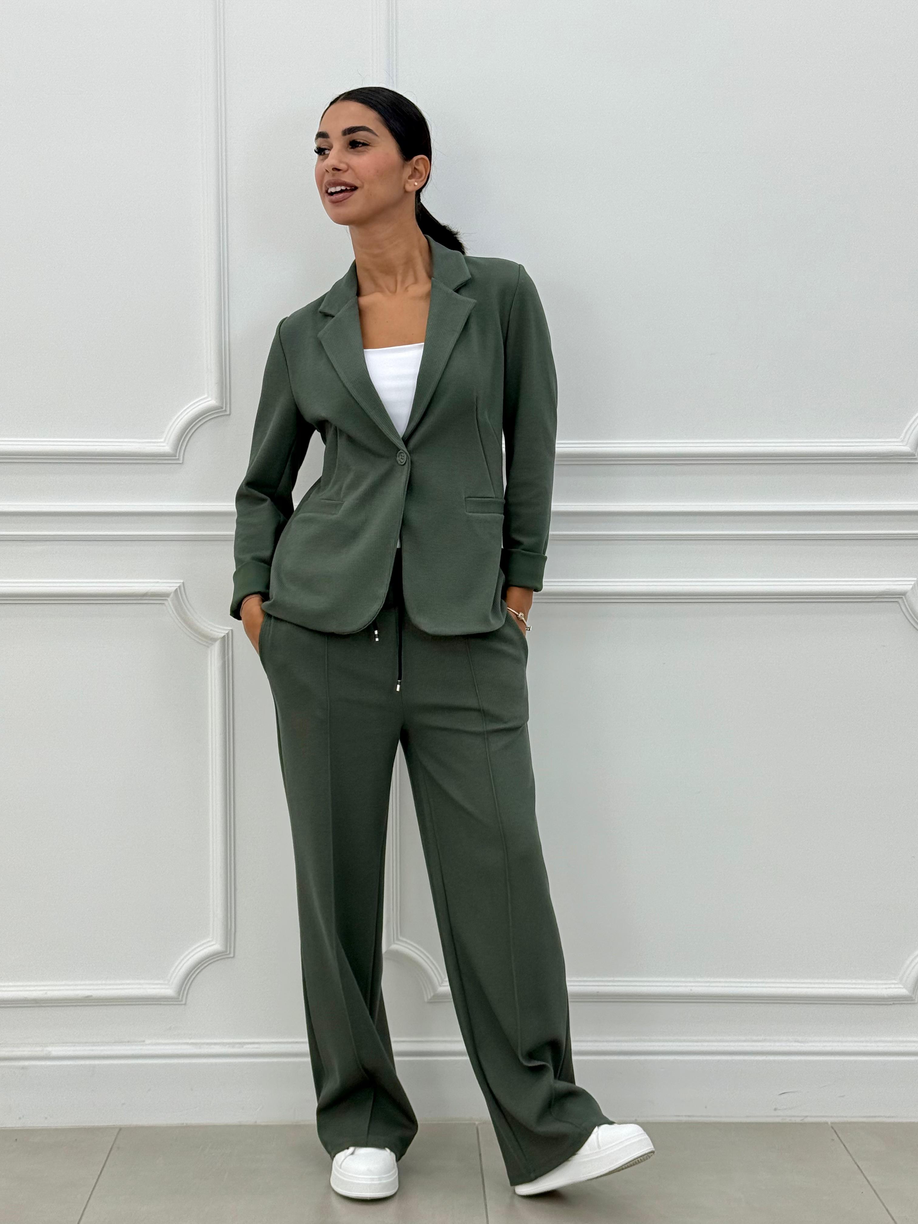 Sofia – Completo 2 Pezzi con Blazer e Pantalone Lungo