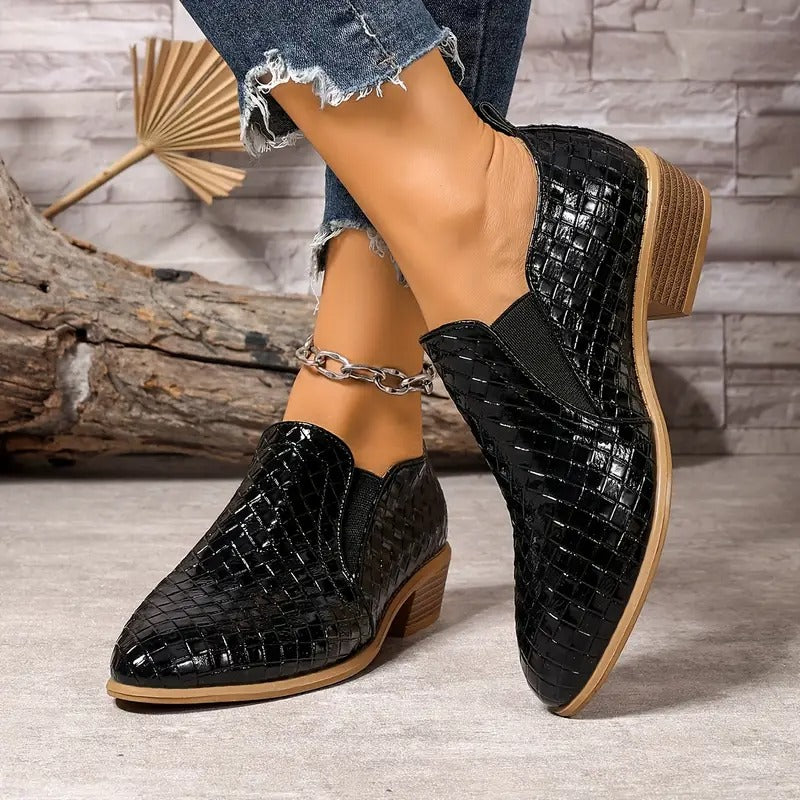 Alexandra - Scarpe Oxford Ortopediche in Pelle⏐Edizione Premium