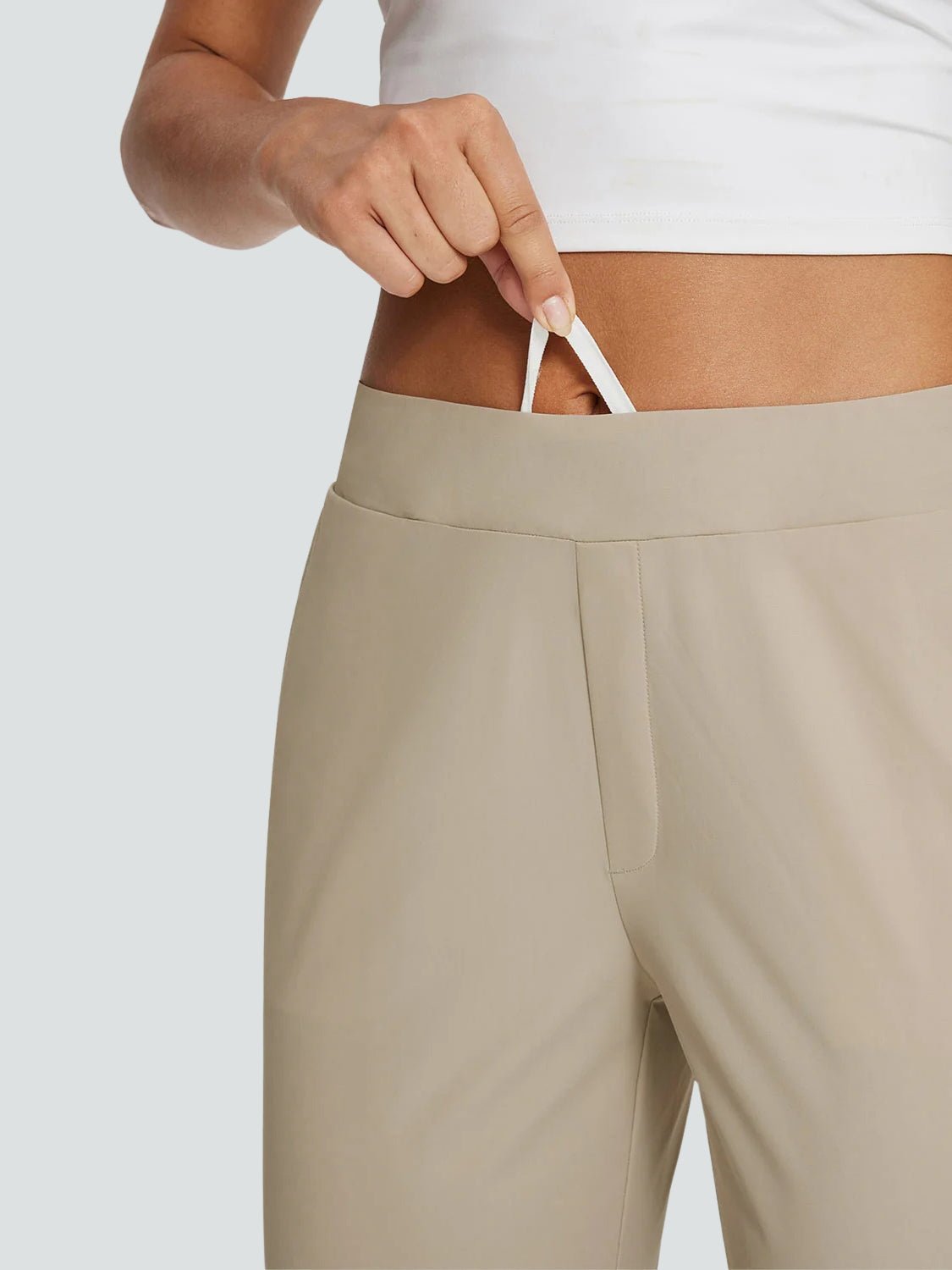 Lina – Pantaloni Slim Fit Comodi con Vita Elasticizzata